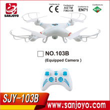 2016 RC Hobby Télécommande 2.4G 4ch 6 Axe rc Quadcopter rc drone avec 2MP caméra VS Syma X5C SJY-103B